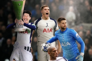 堡垒！热刺近22个欧战主场取得17胜5平0负：零封12场、净胜47球